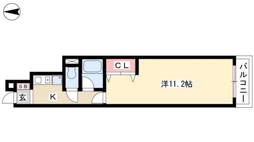 HKビル第一【3階】の間取り