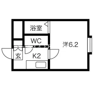 ラガール元町【2階】の間取り