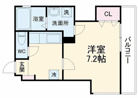 フォレスト西大路五条【4階】の間取り