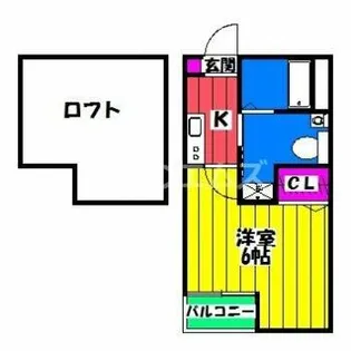 チェルカーレ清水【1階】の間取り