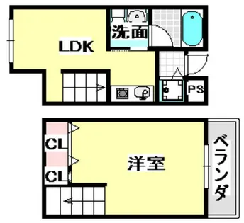 オークグランド【2階】の間取り