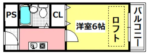 清水M-1【2階】の間取り
