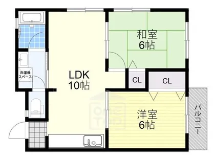 オークヴィラ1号【4階】の間取り