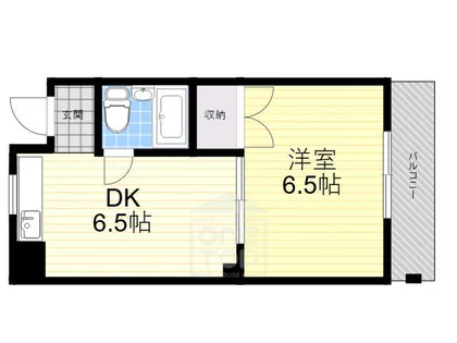 第2清和マンション【3階】の間取り