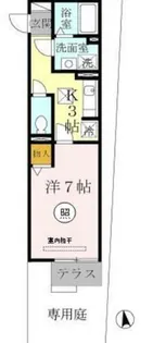 兵庫県尼崎市善法寺町【アパート】の間取り