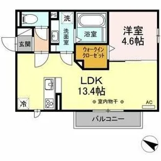 ボンマルシェ【3階】の間取り