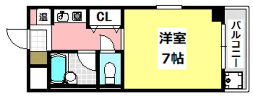 大阪府茨木市東宮町【マンション】の間取り