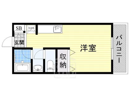 パルプラザ茨木【2階】の間取り