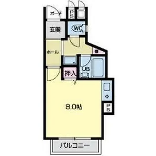 ドーム高峯【3階】の間取り