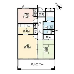 URアーバンラフレ星ヶ丘【0010302号室】の間取り