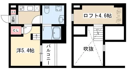 ALLURE 358(アリュールサンゴーハチ)【1階】の間取り