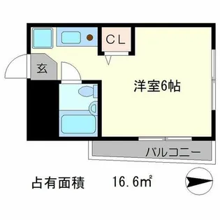 エルペキーニョ【4階】の間取り