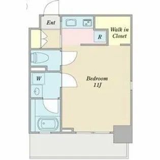 レジデンスSUN.K【9階】の間取り