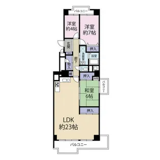 サンビオラ5番館(0004814)【11階】の間取り