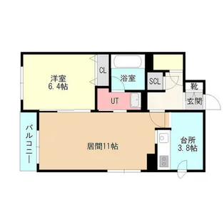 リブラ.コート【303号室】の間取り