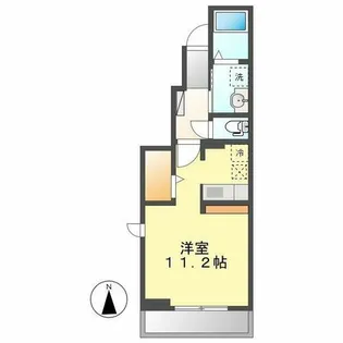 アプリコット【1階】の間取り