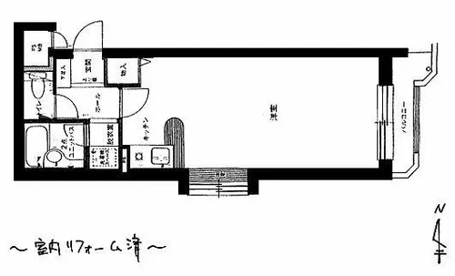 クリオ山鼻南壱番館【5階】の間取り