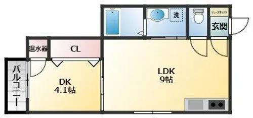 F asecia attivo【2階】の間取り