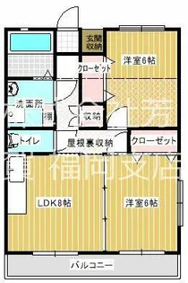 ライズリチャーズⅡ【301号室】の間取り