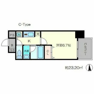 PIERIS GARDEN【3階】の間取り