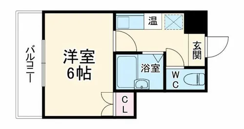 VIVIAN尾頭橋【5階】の間取り
