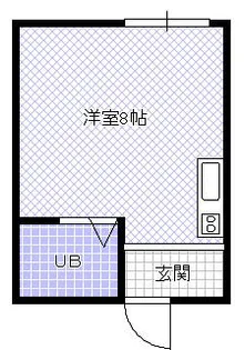 白井マンション【302号室】の間取り