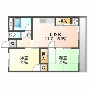 AAビル【3階】の間取り