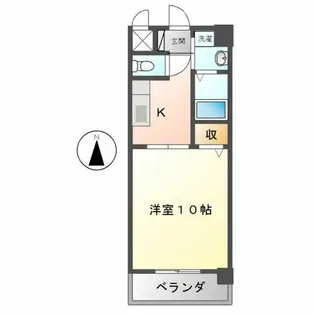 カサグランデ新栄【3階】の間取り