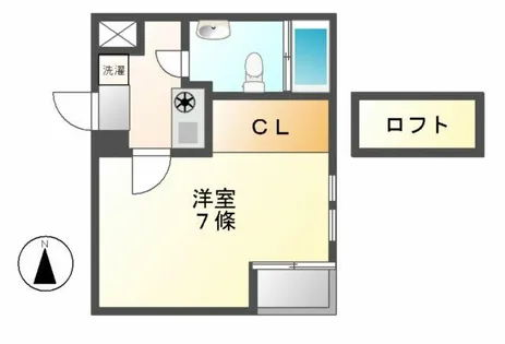 コンフォート泉【3階】の間取り