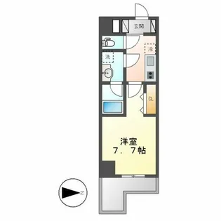 E-city大須【12階】の間取り