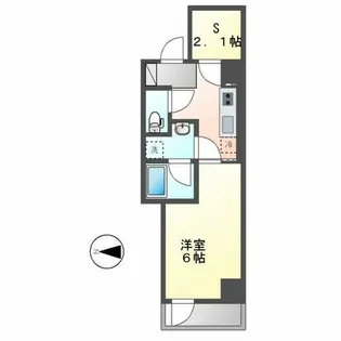 E-city大須【11階】の間取り