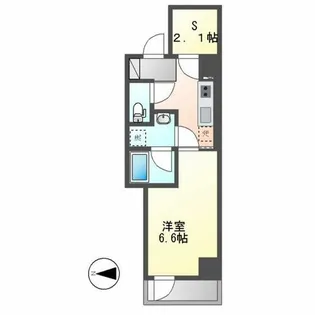 E-city大須【903号室】の間取り
