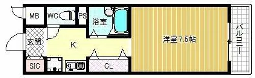 アヴァンセ21【2階】の間取り