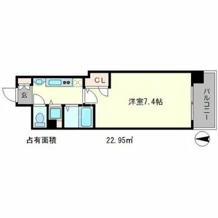 プレサンス京都修学院【2階】の間取り