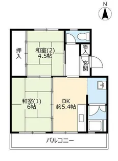 UR桜丘【0110503号室】の間取り