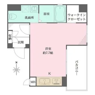 ER COURT王子公園【303号室】の間取り