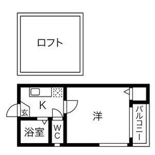 アナハイム【202号室】の間取り