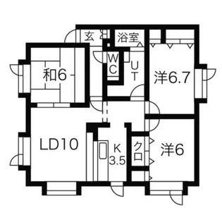 ハイム・ソレイユⅡ【2階】の間取り