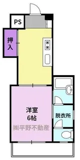 大津屋ビル【2階】の間取り