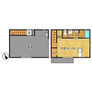 Loisir【2階】の間取り