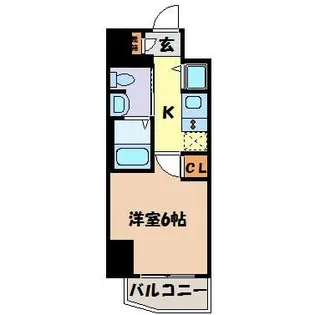 プレサンス鶴舞グリーンパーク【12階】の間取り