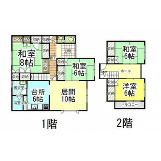 北海道上川郡上川町新町【一戸建】の間取り