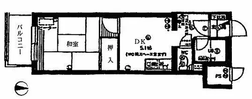 プレジデントハイム【3階】の間取り