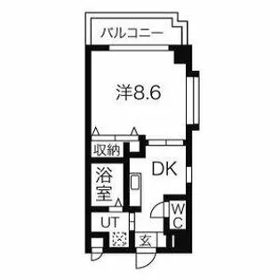 グランドール萩山【1階】の間取り