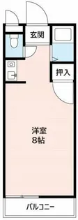 ファミールすぎた【201号室】の間取り