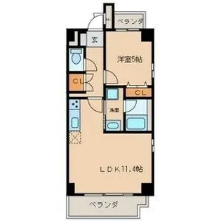 Casa de Partida【4階】の間取り