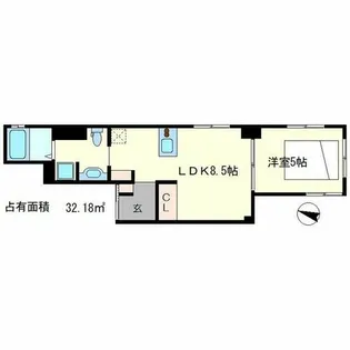 Coto Glance御所北【3階】の間取り