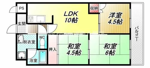ルアージュ【2階】の間取り