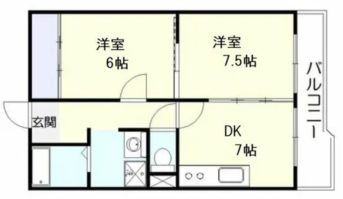 トウセン本町橋ビル【9階】の間取り