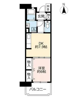 URルゼフィール武庫川第2五番街【0001108号室】の間取り